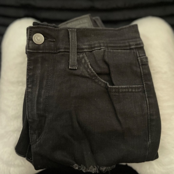 Levi’s Black Distressed Jeans - Picture 2 of 3